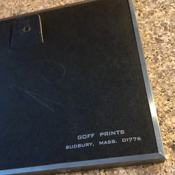 Goff Prints Framed and Matted Boat, Lobster Waterfront Scene - Picture 9 of 11